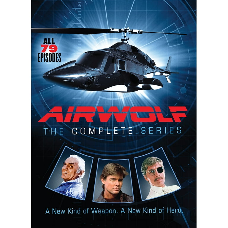 Mill Creek Airwolf: Complete Series Box Set, Action