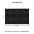 thumbnail image 2 of Placemats Set of 4 / 6, Black Poker Placemats for Dining Table Indoor/Outdoors Heat Resistant Washable Placemats 18" x 12", 2 of 8