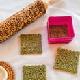 thumbnail image 5 of HongHeng Clearance Under $2.00 Christmas Prints Rolling Pin Baking Mould, 5 of 6