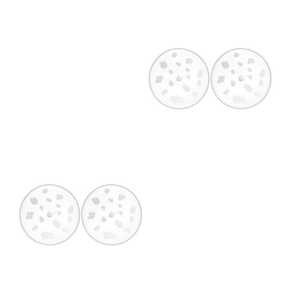 Masteelf 4 pcs  Popcorn Bowl Replacement Lid Microwave Popcorn Container Lid Popcorn Treat Box Lid Reusable Popcorn Makers Cover Popcorn Maker Bowl Part