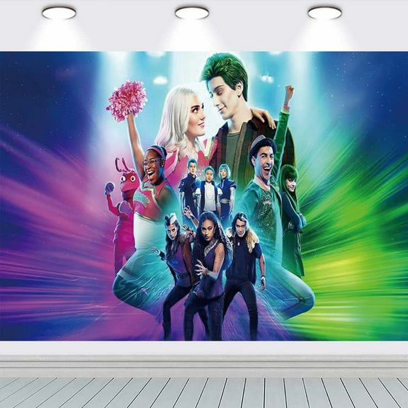 zombies Backdrop Banner Party Supplies Poster Movie Theme Background for Photography Birthday Decorations