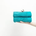 thumbnail image 5 of Premium 100% Cotton Towel Set of 8 Hand Towels 18" x 30" | 8 Ultra Soft and Highly Absorbent Hand Towels for Bath room, Gym, Hotel, Spa, Machine Washable | Color: Teal Blue, 5 of 11