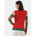 thumbnail image 3 of No Boundaries Christmas Sweater, Women's and Women's Plus, 3 of 5