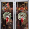 thumbnail image 2 of Pegatina de pared 3D de estilo navideño, guirnalda de cristal impermeable, ventana, puerta de vidrio, decoración del hogar, 2 of 3