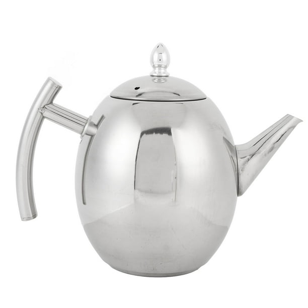 Tetera De Acero Inoxidable Con Infusor Extraíble, Tetera De Acero Inoxidable, Tetera, Cafetera Con Filtro De Té Y Tapa, Tetera, Tetera Para Hojas Sueltas Y Bolsitas De Té