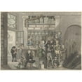 thumbnail image 2 of Jacob Smies 24x18 Black Ornate Framed Double Matted Museum Art Print Titled: Apodictic Wears, Allegory of Kant's Philosophy (1774 - 1833), 2 of 5