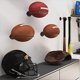 thumbnail image 3 of 2 Paquetes de Soportes para Balones de Fútbol, Soporte de Pared para Exhibición de Balones de Fútbol, Decoración de Sala de Fútbol, 3 of 5