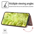 thumbnail image 2 of SaniMore for Google Pixel 8A 6.1" 2023 Case with Flip Wallet Credit Card Holder, Premium PU Leather Magnetic Clasp Kickstand Heavy Duty Shockproof Anti-drop Cover For Google Pixel 8A, Rosegold, 2 of 10