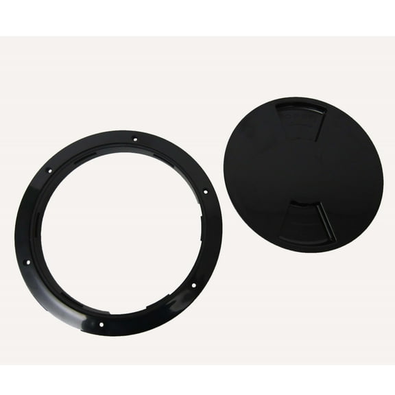 Sea Dog Boat Marine 10' Black Quarter-Turn Removeable Deck Plate Black 336185