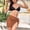 Coffee, variant on Sarongs for Women Swimsuit Cover Ups Short Beach Wrap Skirt Sheer Chiffon Bathing Suit Bikini Pareo Tie Knot Summer Vacation Resort Wear Swimwear Yellow B