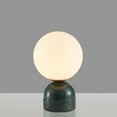 thumbnail image 3 of lionlar Nordic Marble Table Lamp Desk Light Nightlight for Bedroom , Green, 3 of 8