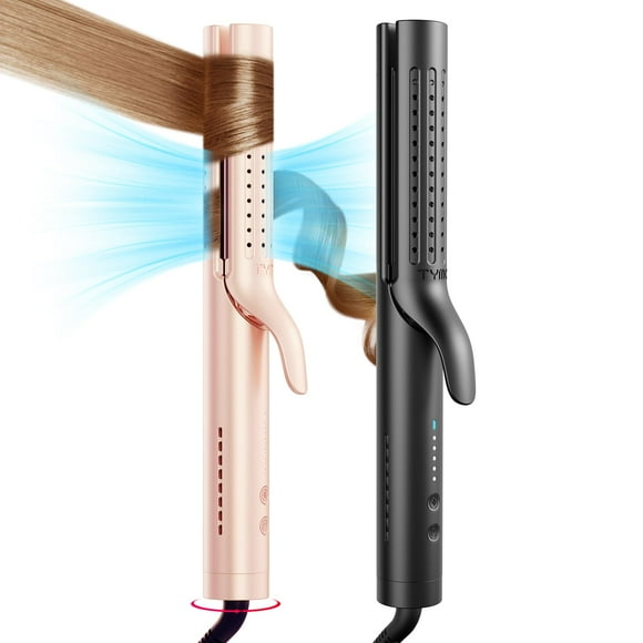 Upgraded TYMO Airflow Curling Iron Pink+ TYMO Airflow 2.0 Black