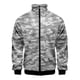 thumbnail image 3 of Chaqueta con estampado 3D de camuflaje para hombre, abrigo deportivo de calle de gran tamaño, chaqueta con cremallera para primavera y otoño, 3 of 5