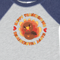 thumbnail image 4 of Inktastic Happy Thanksgiving with Cute Turkey Boys or Girls Baby Bodysuit, 4 of 5