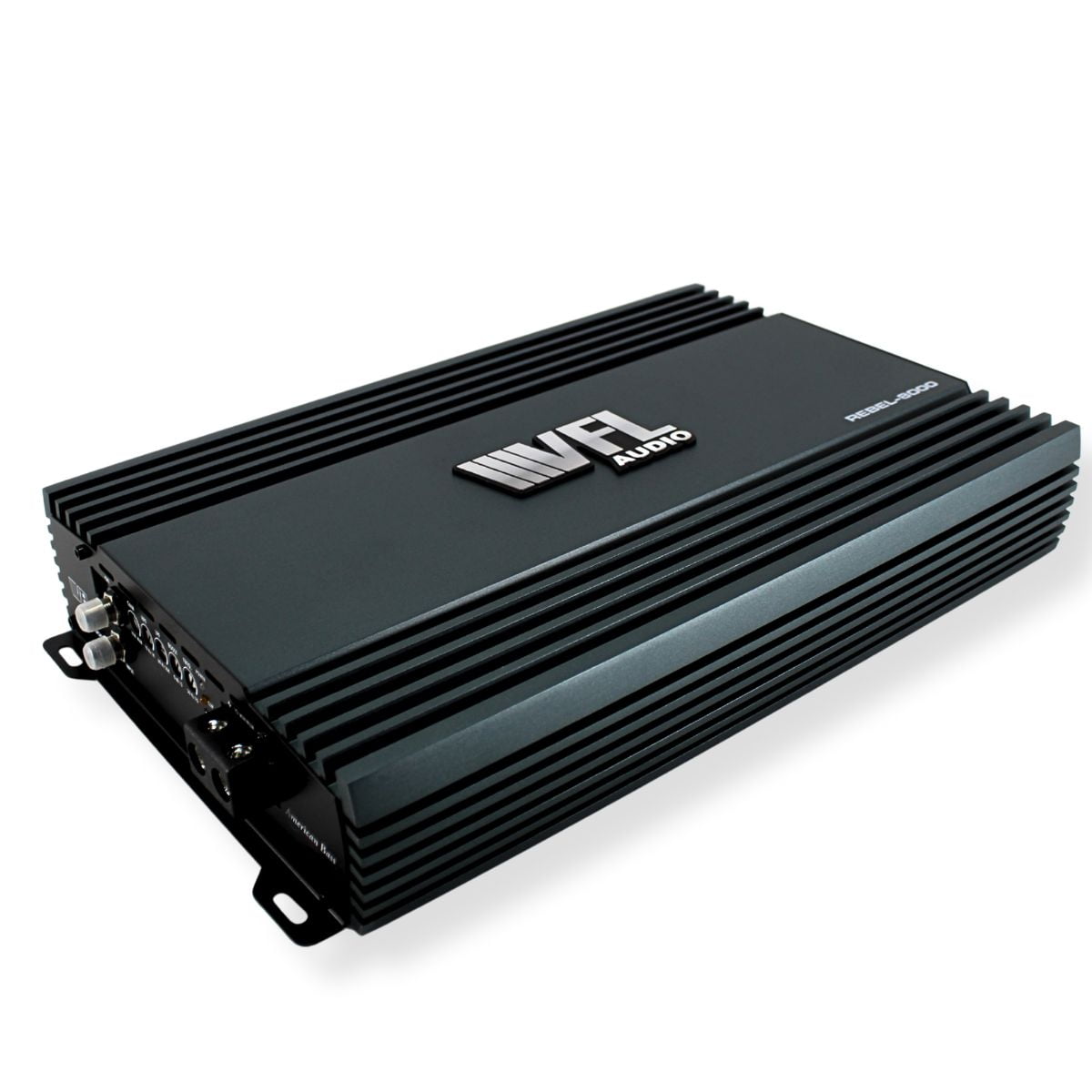 American Bass 8000 Watts 1-Ohm Monoblock Class D Digital Amplifier REBEL-8000.1