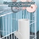 thumbnail image 4 of Dispensador de agua para perros para jaula, botella de agua para jaula de perros, bola a prueba de fugas de acero inoxidable, 4 of 5