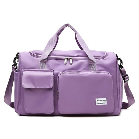 Sac De Week-end 48cm - Compartiment à Chaussures - Léger Imperméable Beige