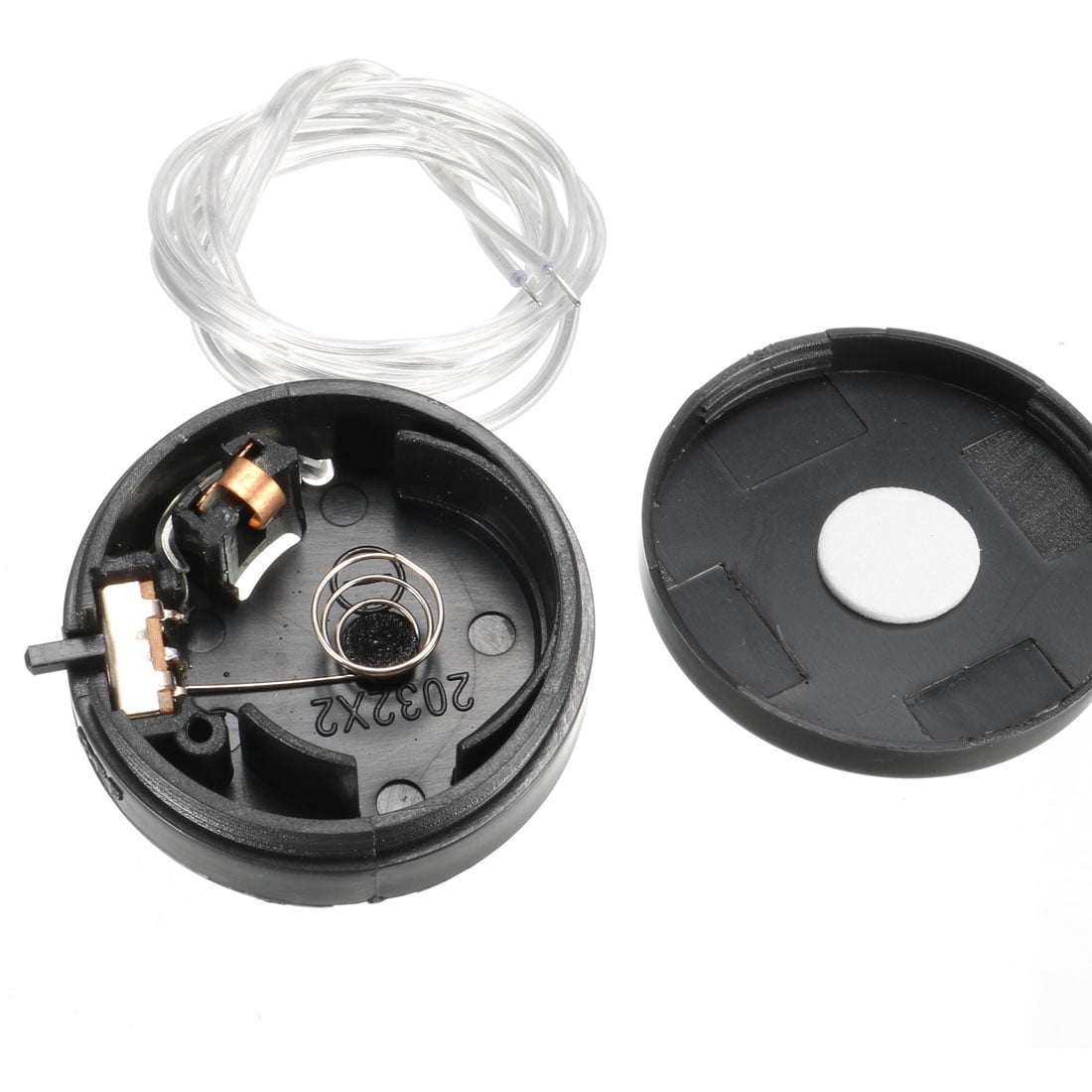 2 Pcs Black Wire Lead CR2032 Coin Cell Button Battery Holder Case