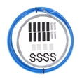 thumbnail image 4 of OULII 1 Set Bike Shifting Cable Blue PVC for Cycling and Maintenance, 4 of 8