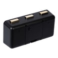 thumbnail image 3 of La Crosse Clock Daily Flip Black Tabletop Alarm Clock with Calendar, 636-379B, 3 of 6