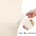 thumbnail image 4 of Mantel de mesa Smiry, 2 unidades, elastano, elástico ajustado, color beige, 4 of 8