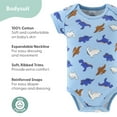 thumbnail image 5 of The Peanutshell Blue Dino Baby Boy Clothes Set, Sleepers, Bodysuits, Bibs and Socks, 6-9 Months, 15-Pc, 5 of 9