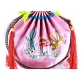 thumbnail image 5 of drdong-Handmade Silk Ribbon Sachet, Palace Lantern, Embroidery Art Craft for Home Decoration-Small and Pink…, 5 of 7