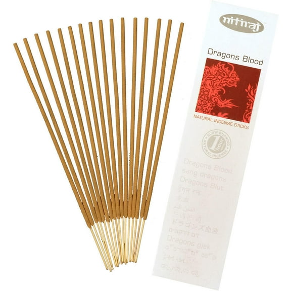 Nitiraj Platinum Natural Incense Sticks Slow Burning 1hr. 2Pack