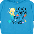thumbnail image 3 of Inktastic 100 Magical Days of School with Blue Mermaid and Fish Toddler Hoodie, 3 of 4