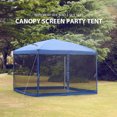 thumbnail image 4 of ZXNYH 10’ x 10’ Beige Pop Up Outdoor Canopy, Waterproof Portable, 4 of 7