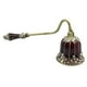 thumbnail image 1 of Extintor de velas con mecha y llama, accesorio decorativo único de aleación de zinc para apagar de la mecha de forma segura. Rojo oscuro, 1 of 8