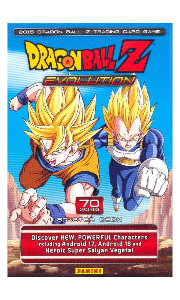 70 Cards Dragon Ball Z Evolution Starter Deck Panini NEW sealed DBZ TCG 
