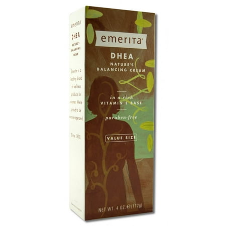 Emerita - DHEA Balancing Cream 4 oz (Best Treatment For Male Yeast Infection)