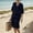 Dark Blue plus size boho mini dress a1, variant on Women Plus Size V Neck Short Sleeve Striped High Low Boho Mini Dresses Casual Swing Loose Beach Vacation Sundresses Clothes Travel Outfits, Black M