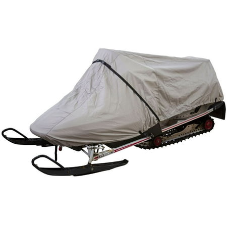 Black Ice Snowmobile 600D Cover, Multiple Sizes (Best Way To Store Lawn Mower For Winter)