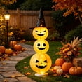 thumbnail image 5 of Cute Collapsible Lighted Halloween Decorations Outdoor,Halloween Pumpkin Decorations, Light Up Pumpkin with Pre-lit LEDs, for Porch Yard Lawn Patio, 5 of 7
