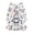 White, variant on Girls Long Sleeve Swing Dress, Cute Floral Skull Bow Graphic Print Kids A‑Line Dress, Soft Casual Outfit for Halloween Daily Outdoor Play Wear(White,6-7 Years)