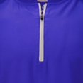 thumbnail image 5 of Wire2wire Men's Performance Long Sleeve Baseball Cage Jacket Royal/Grey S, 5 of 9