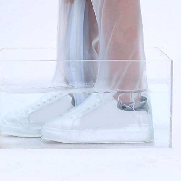 Tenis Zapatos Plasticos Para La Lluvia Impermeable Y Cubre Zapatos
