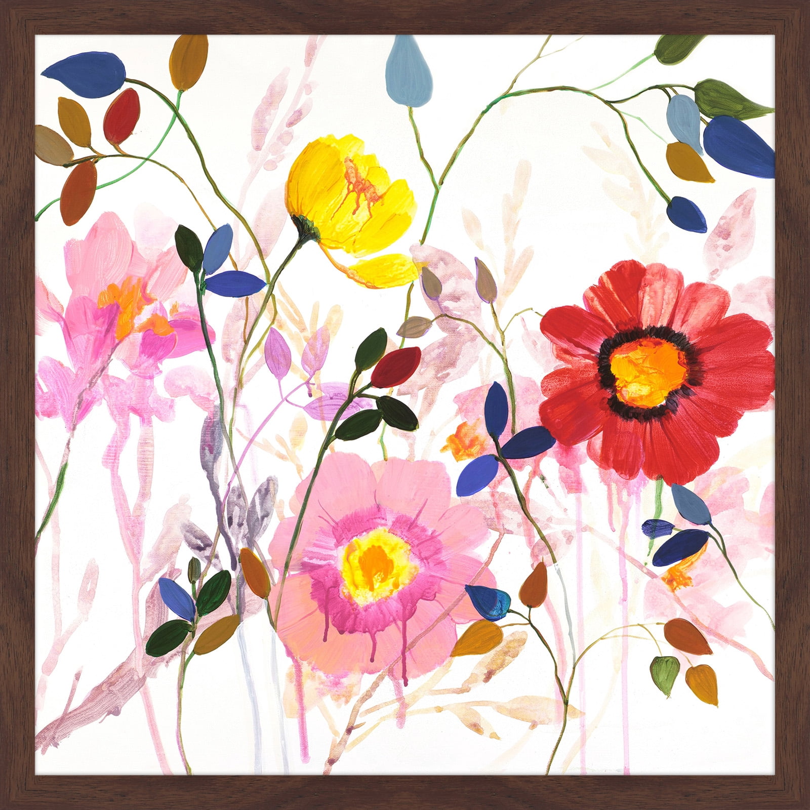 "Woodland Garden" Framed Painting Print