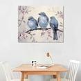 thumbnail image 2 of PRATYUS Canvas Wall Art Picture 20x16in for Living Room Bedroom Fall Decor Caring Bird Home Decor 20x16in, 2 of 3