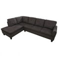 Hommoo Convertible Sectional Sofa Couch, Modern LShaped Couch Sofa