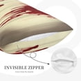 thumbnail image 5 of Fotbe Bloody Hand1 Pillow Cases - Envelope Closure - Luxury, Extra Soft, Cooling Pillow Covers - Wrinkle, Fade, Stain Resistant-20"x30", 5 of 8