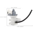 thumbnail image 2 of LABSERRON Water Transfer Pump Washer Drain Pump Replacement Plastic Multi 1Set, 2 of 8