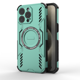 thumbnail image 4 of Funda GANGXUN para iPhone 15 Pro Max , magnética, resistente a golpes, con soporte, unisex, carga inalámbrica, 4 of 4