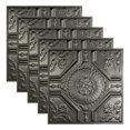 thumbnail image 1 of Great Lakes Tin Rochester Argento 2ft x 2ft Lay In Ceiling Tiles (5 Pack), 1 of 6