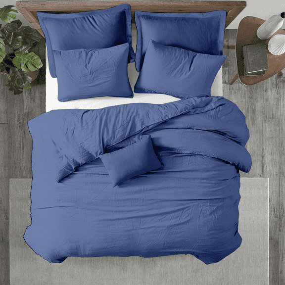 Kotton Culture 100% Egyptian Cotton Duvet Cover Breathable All Season Comforter Cover with Zipper Closure & Corner Ties Easy Care Super Soft 600 TC Bedding (California King/King, White)