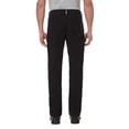 thumbnail image 2 of CAT Caterpillar Men's Fleece Lined Canvas Work Pants Straight Leg in Black, Size 32x32, 2 of 5