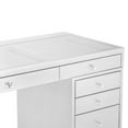thumbnail image 3 of Impressions Vanity SlayStation Pro Premium Makeup Desk with 13 Drawer, Crystal Knobs (Silver), 3 of 4