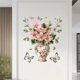 thumbnail image 2 of Adhesivos de pared para florero con forma de mariposa, PVC, 45 x 58 cm, elegantes, 2 of 4